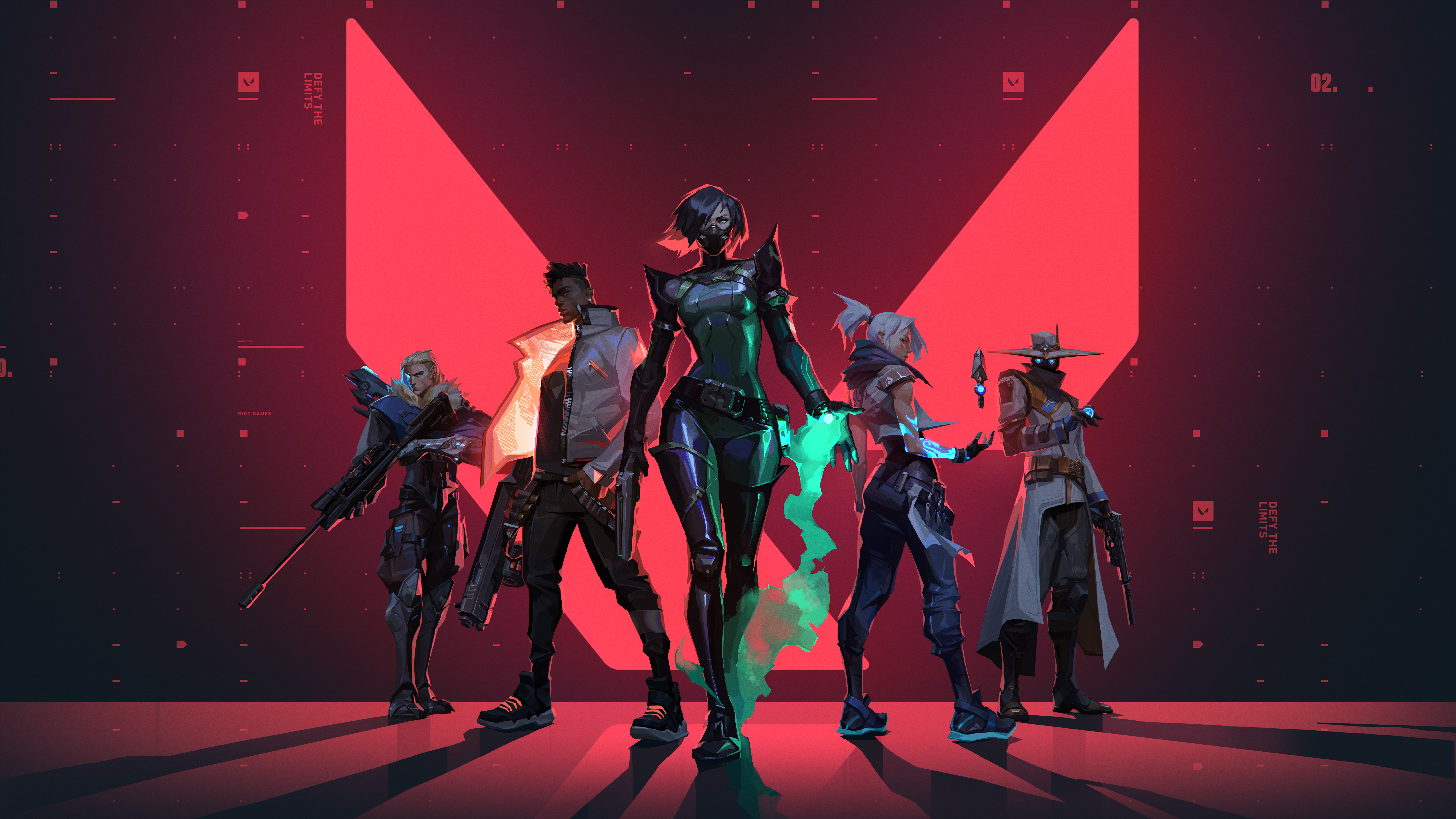 Imagen de personajes de Valorant